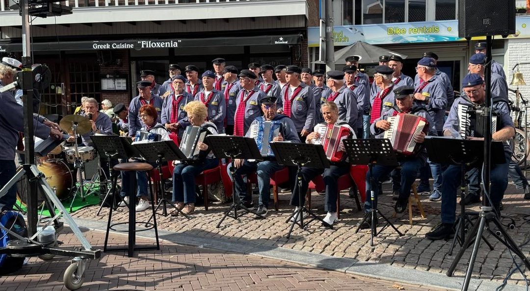 Optreden in Zandvoort tijdens festival
